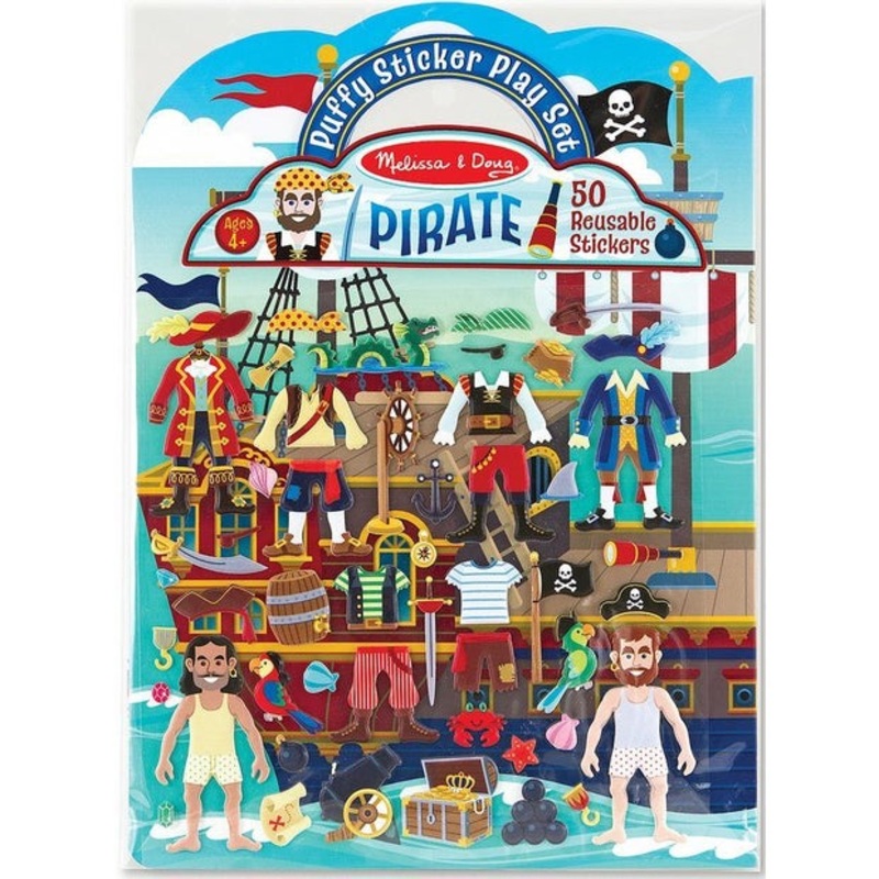 MD Puffy Sticker Set Pirate