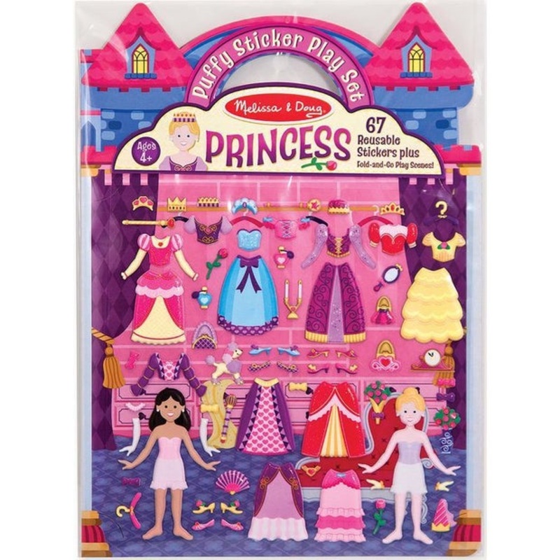 MD Puffy Sticker Set Princess