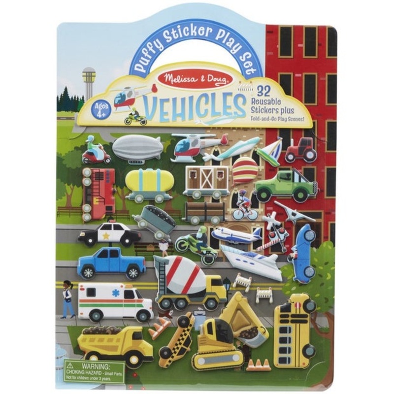 MD Puffy Sticker Vehicles