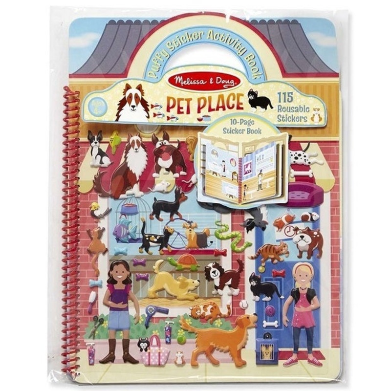 MD Puffy Stickers Pet Palace