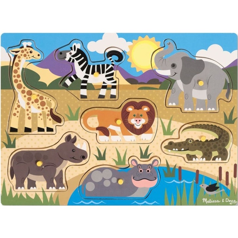 MD Safari Peg Puzzle