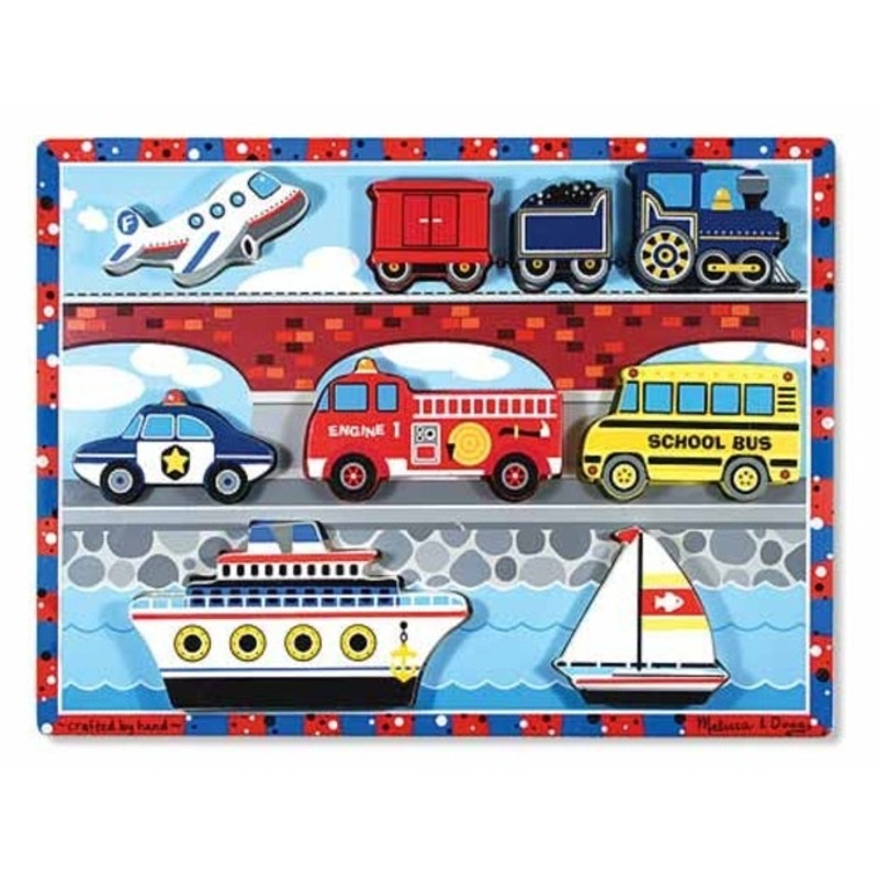 MD Vehicles Chunky Puzzle