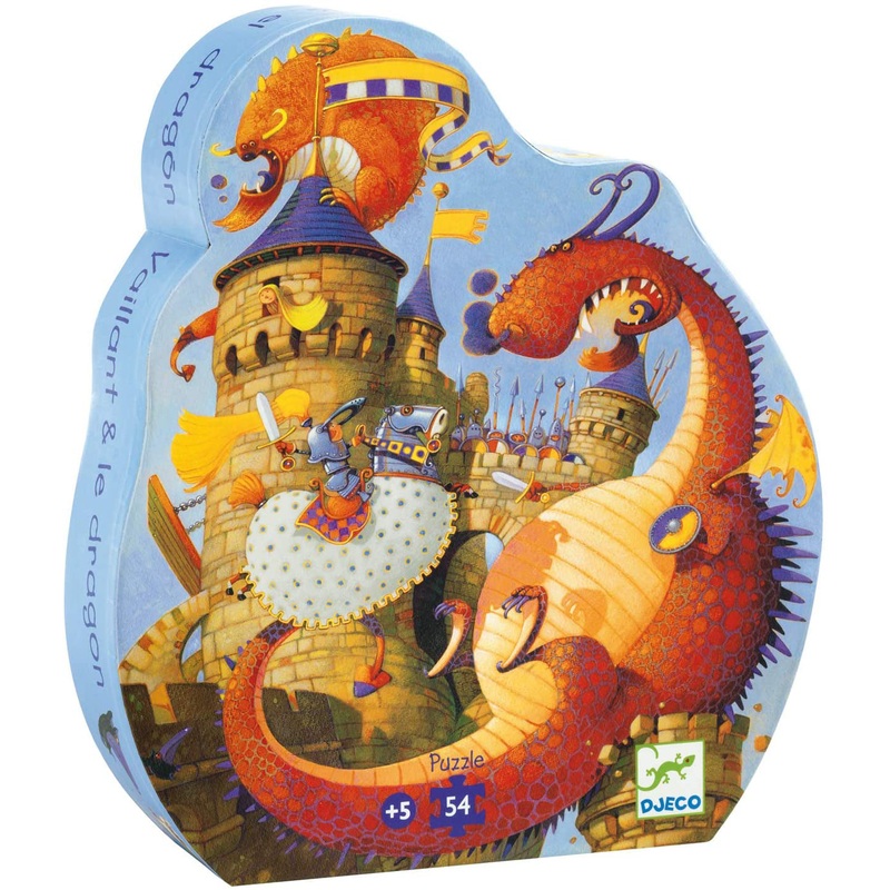 Djeco Valiant & the Dragon 54pc
