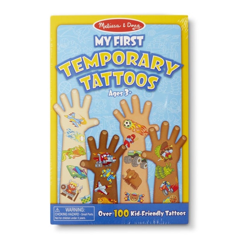 MD My First Temp Tattoos Blue