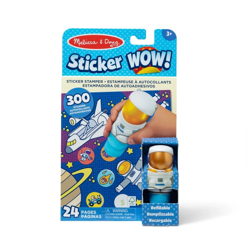 MD Sticker Wow! Astronauts