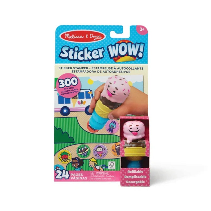 MD Sticker Wow! Ice Cream Pad