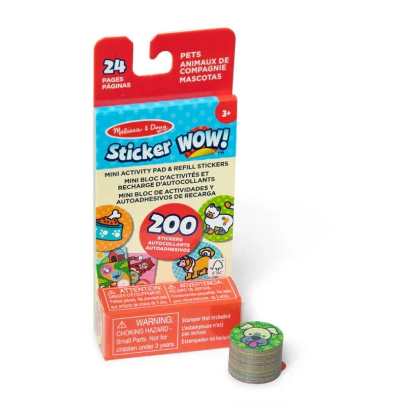 MD Sticker Wow! Refill Pets