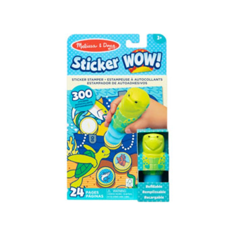 MD Sticker Wow! Turtle Pad