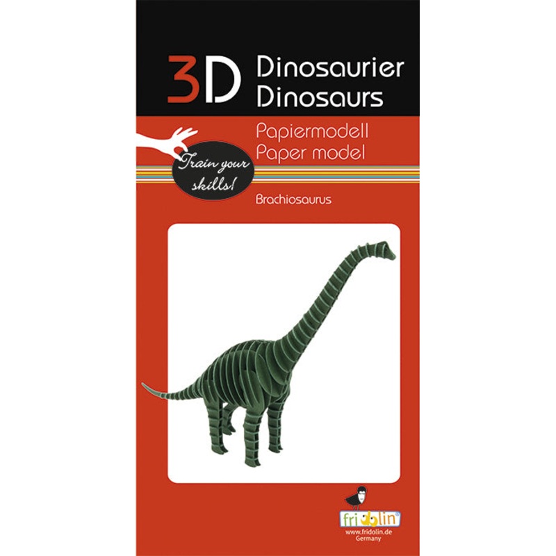3D Paper Brachiosaurus