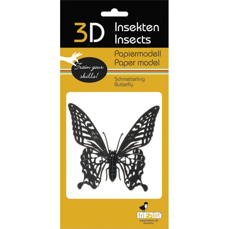 3D Paper Model Butterfly