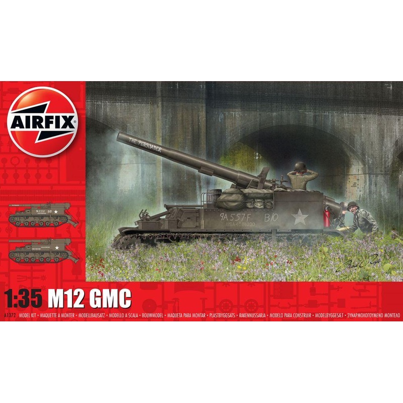 AFX 1:35 M12 GMC Tank