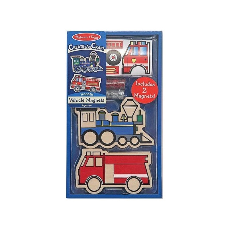 MD Wooden Vehicles Magnet