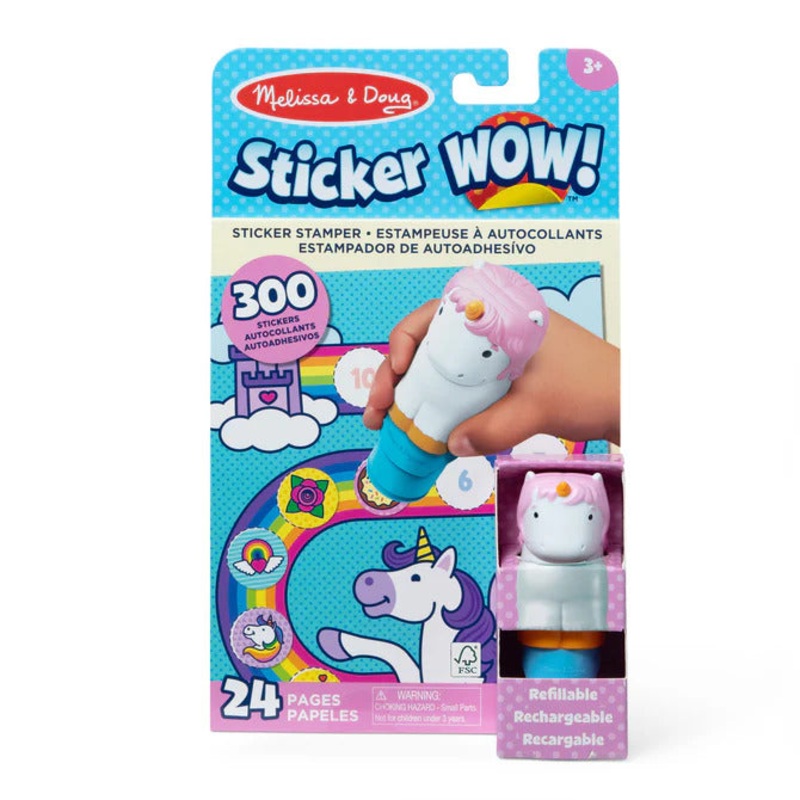 MD Sticker Wow! Unicorn Pad