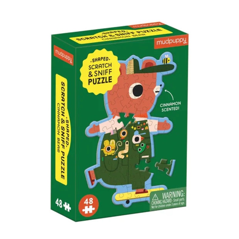 MP Cinnamon Bear Scratch and Sniff Puzzle