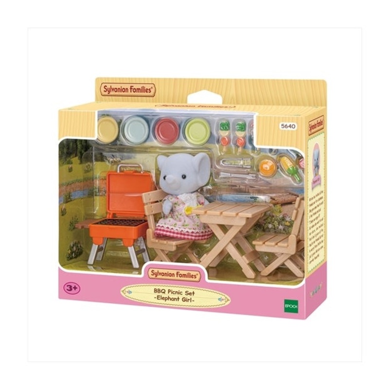 SF BBQ Picnic Set Elephant Girl