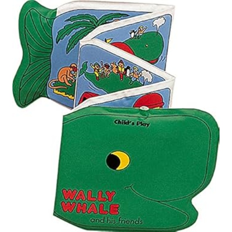 Wally Whale Bath Book