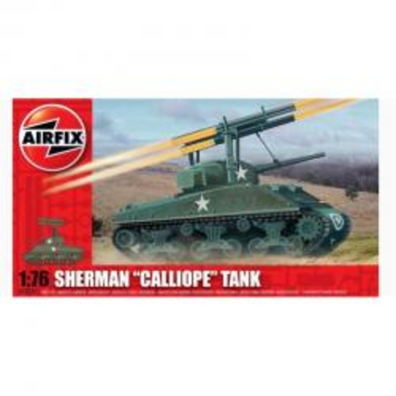 AFX 1:76 Sherman Calliope Tank