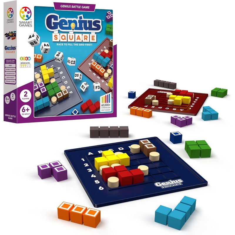 Genius Square Battle Game