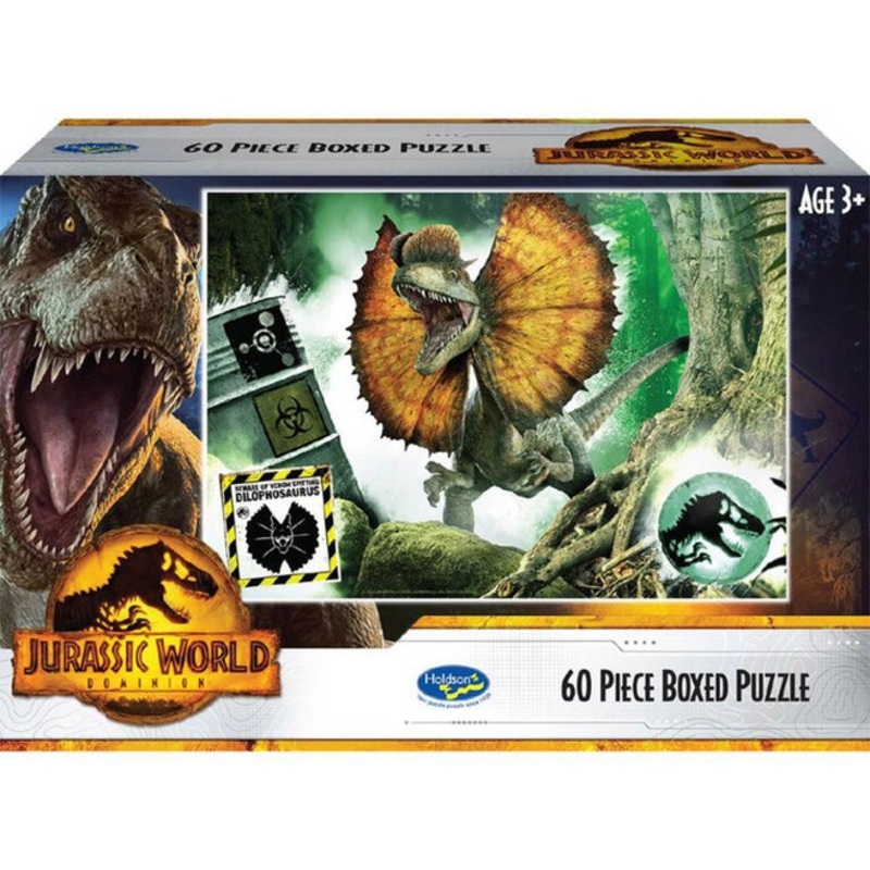 Jurassic Dilophosaurus 60pc