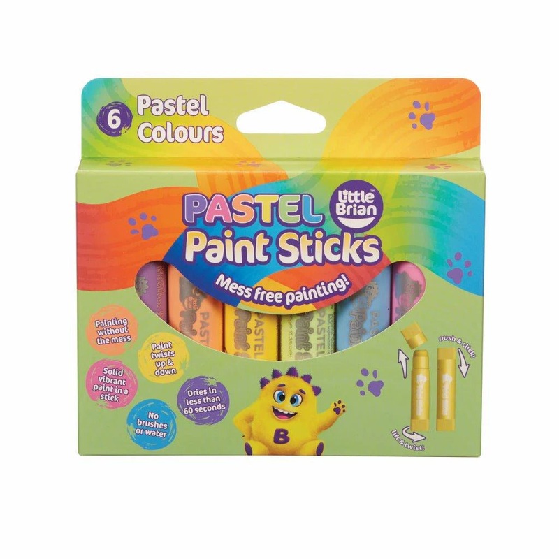 Paint Sticks Pastel 6pk