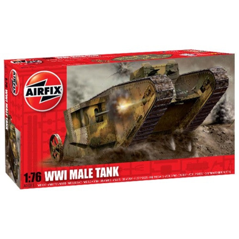 AFX 1:76 WW1 Male Tank Mk1