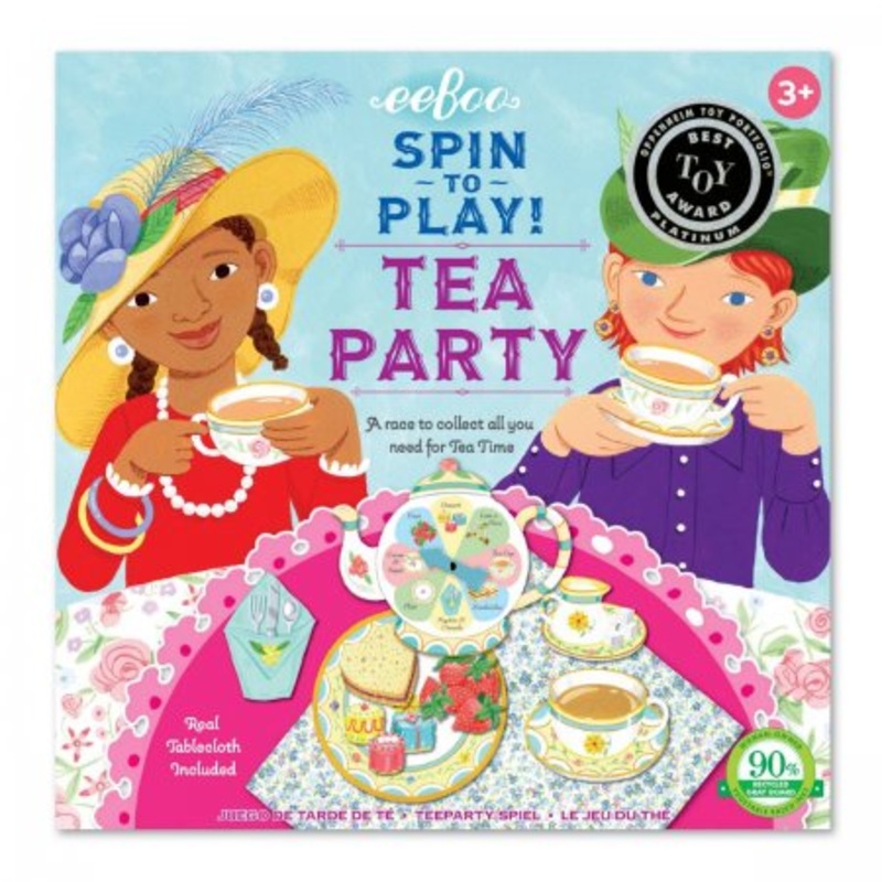 eeboo Spinner Game Tea Party