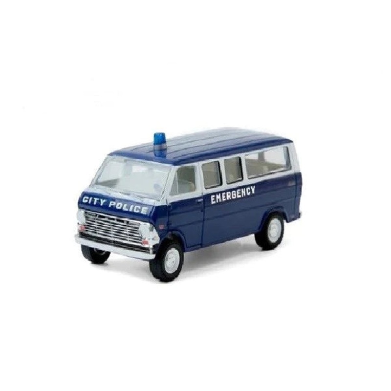 GL 1969 Ford Club Wagon Police
