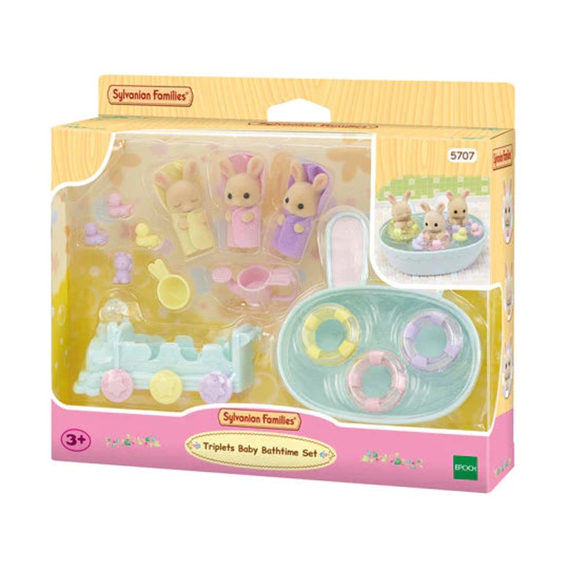 SF Triplets Baby Bathtime Set