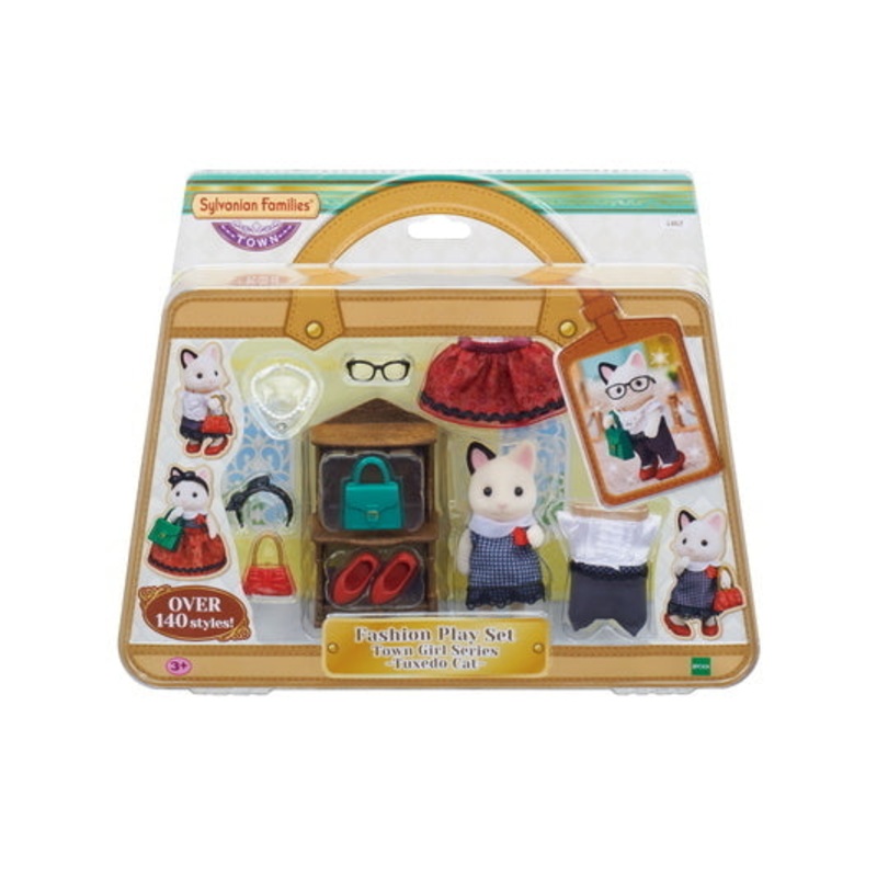 SF Fashion Playset Tuxedo Cat