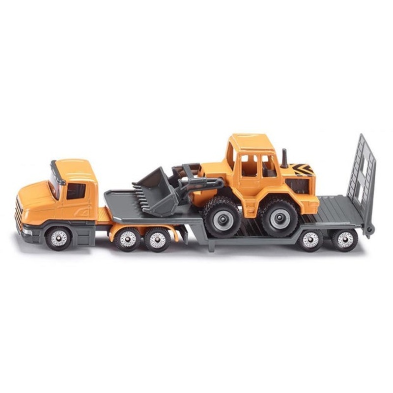 Siku Scania Low Loader with Front Loader 1616