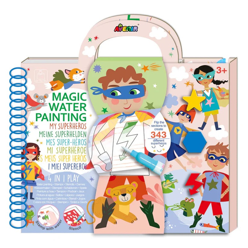 Magic Water Painting My Superheroes