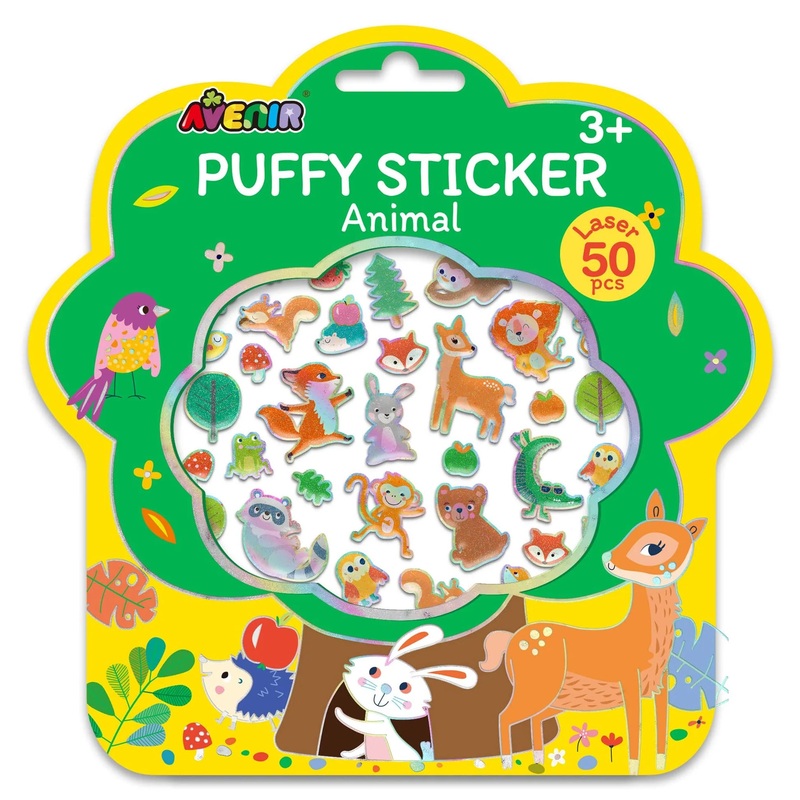 Puffy Sticker Animal