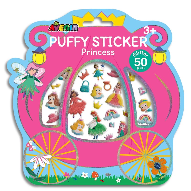 Puffy Sticker Princess