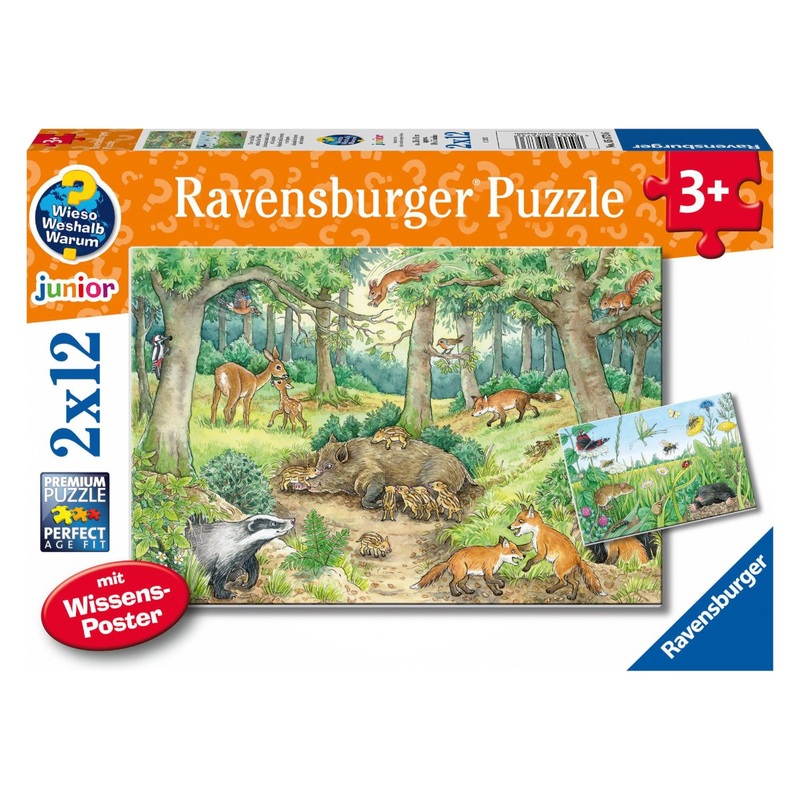 RB Animals in the Forest & Meadow 2x12pc
