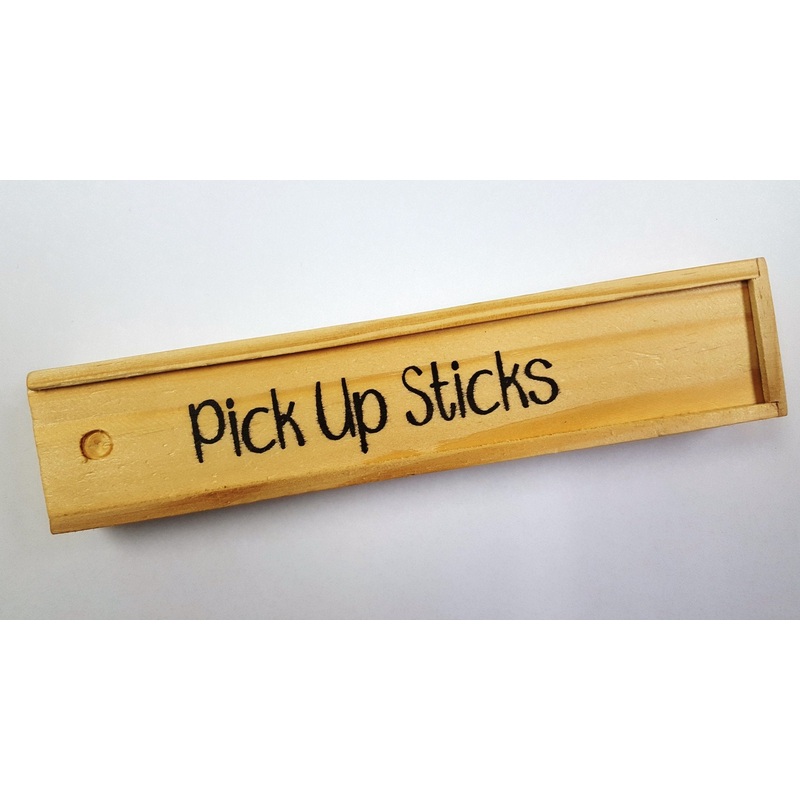 Vintage Wooden Pickup Sticks