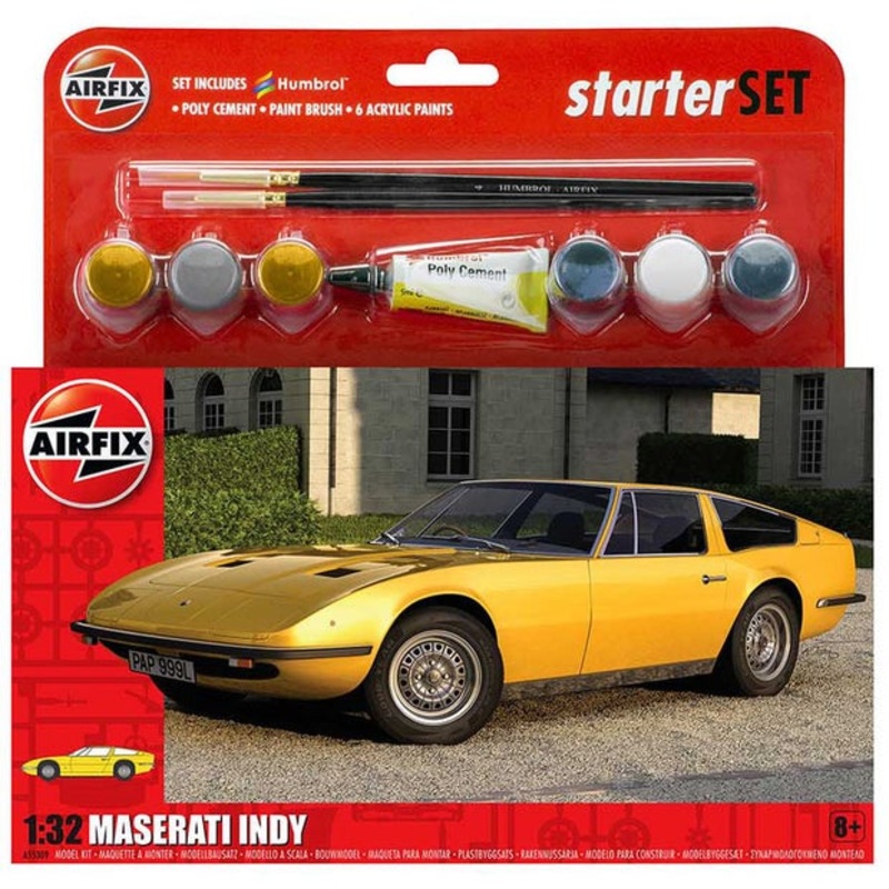 AFX Large Starter Maserati Indy 1/32