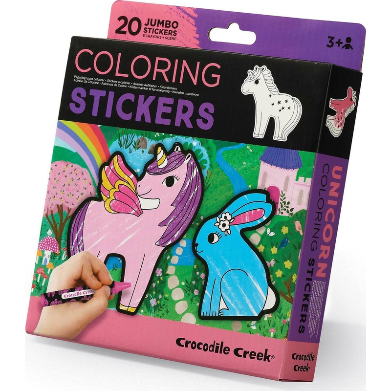 CC Colouring Stickers Unicorn