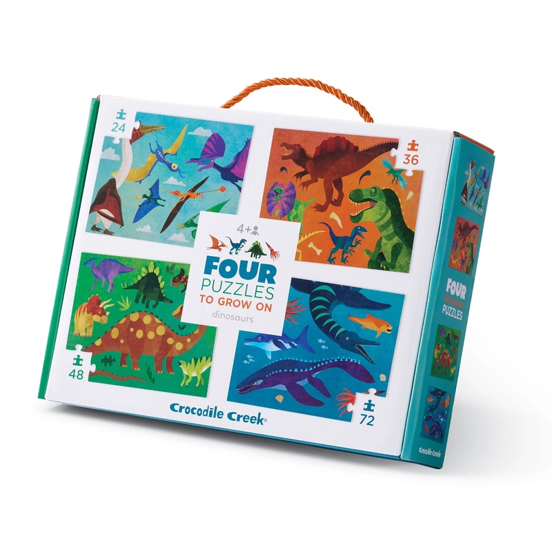 CC Four Puzzle Pack Dinosaurs