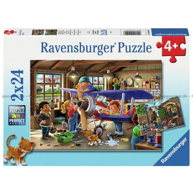 RB WT Planes & Trains 2x12pc