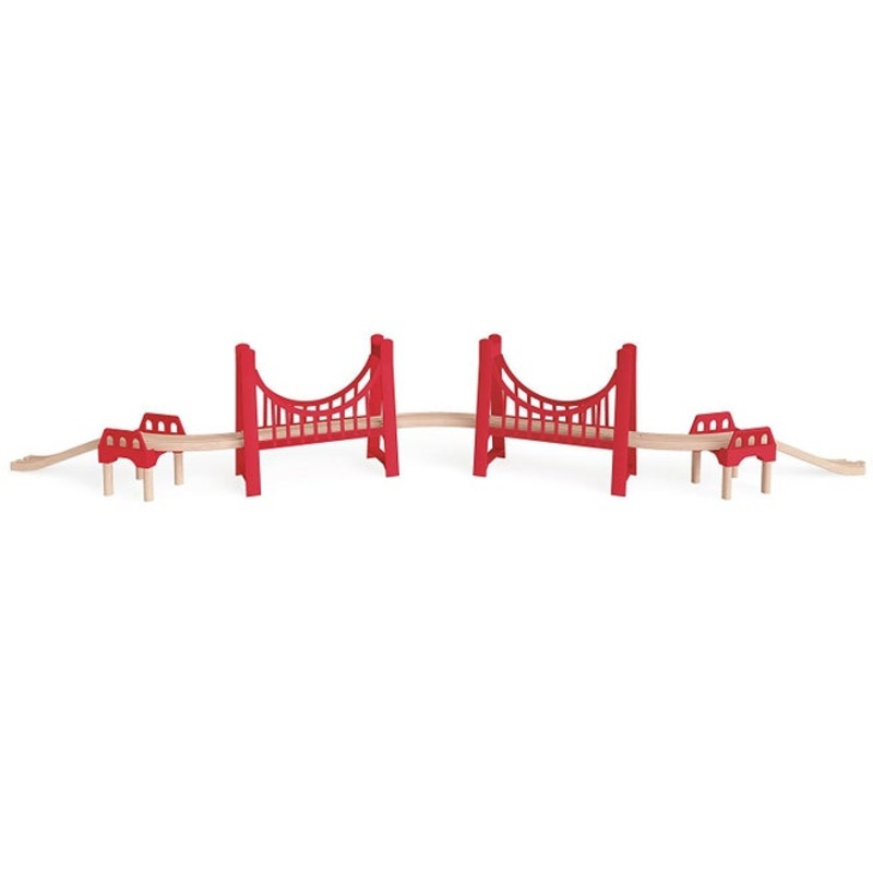 Hape Extended Double Suspension Bridge