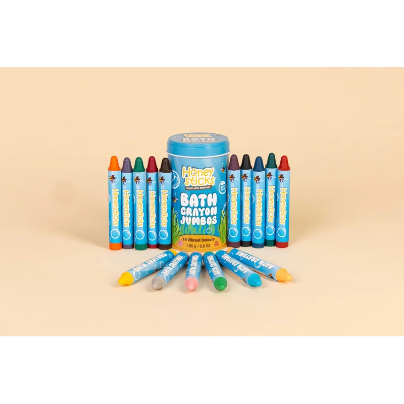 Honeysticks Bath Crayon Jumbos 16pk