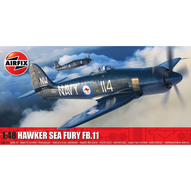 AFX Hawker Sea Fury FB.11 1:48