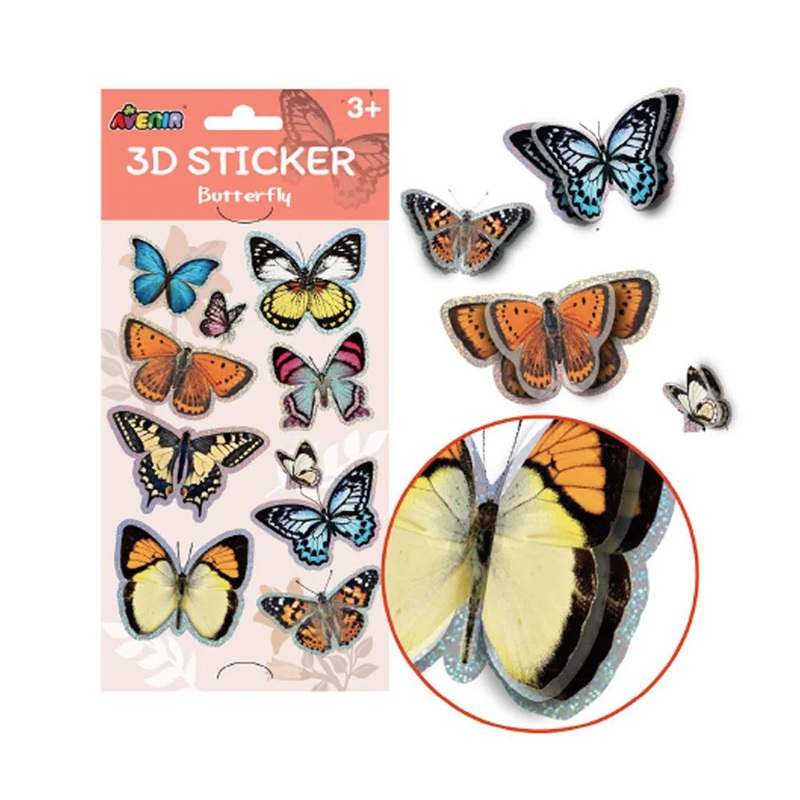 Avenir 3D Sticker Butterfly