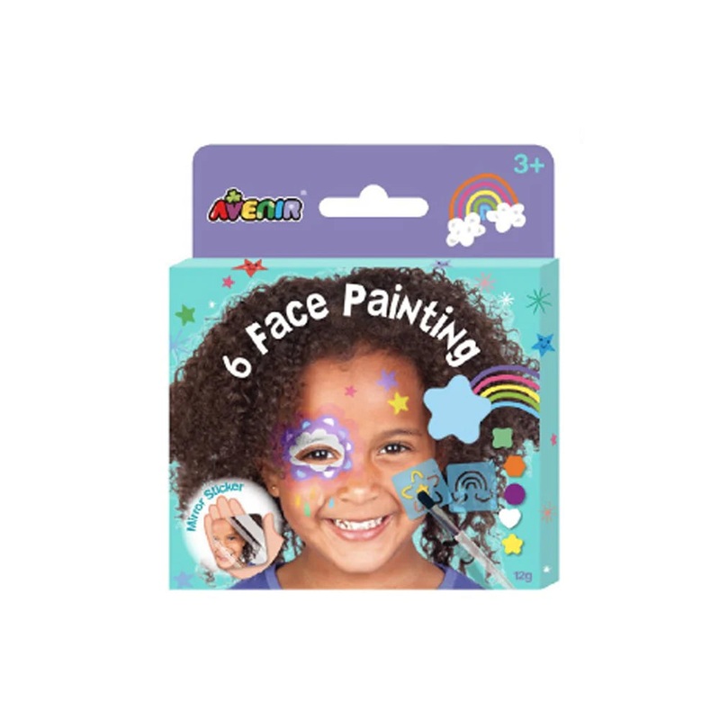 Avenir 6 Face Painting Rainbow
