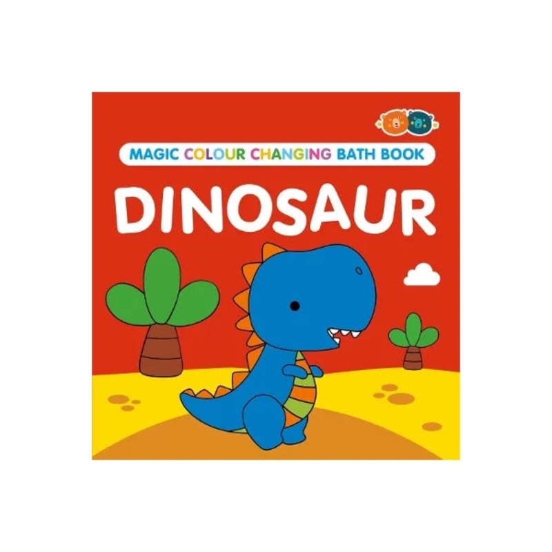Dinosaur Magic Colour Bath Book