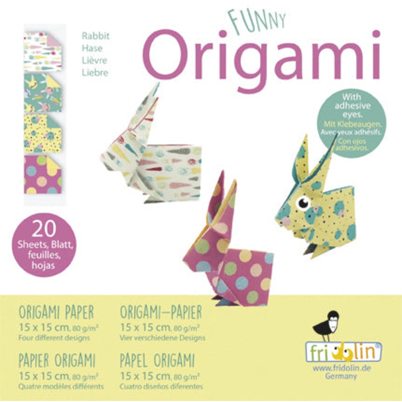 Origami Rabbits 20 Sheets
