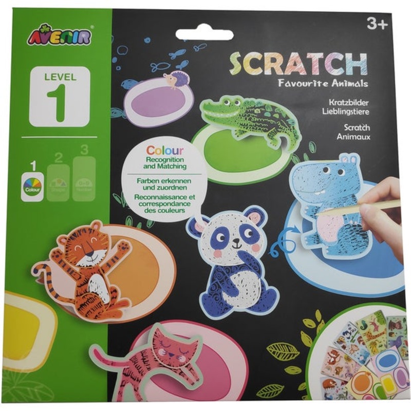 Animal Scratch ABC