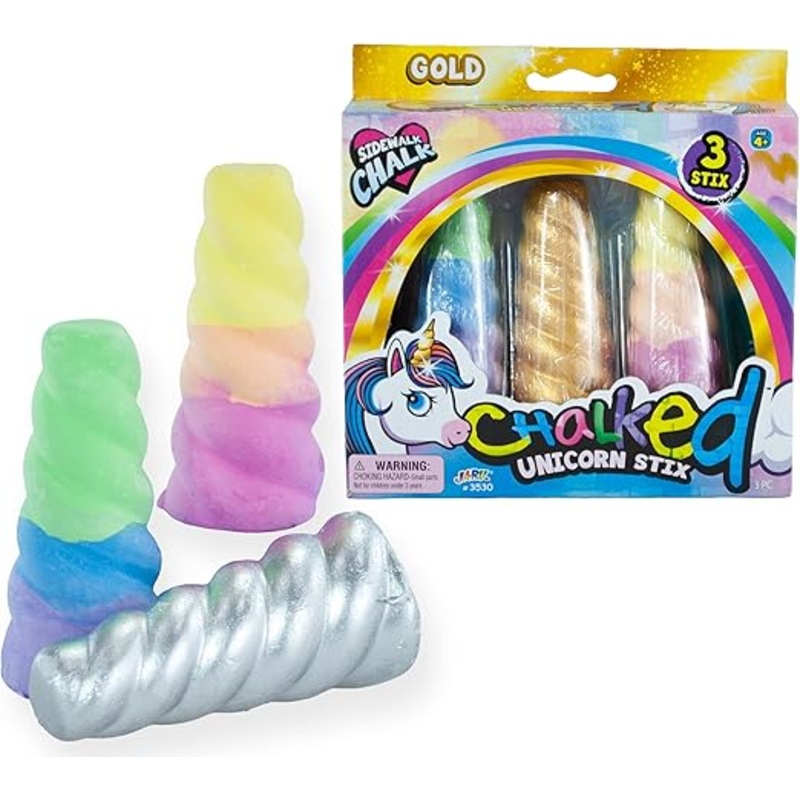Chalked Unicorn Stix 3 Pack