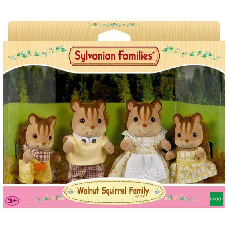 SF Walnut Squirrel Family