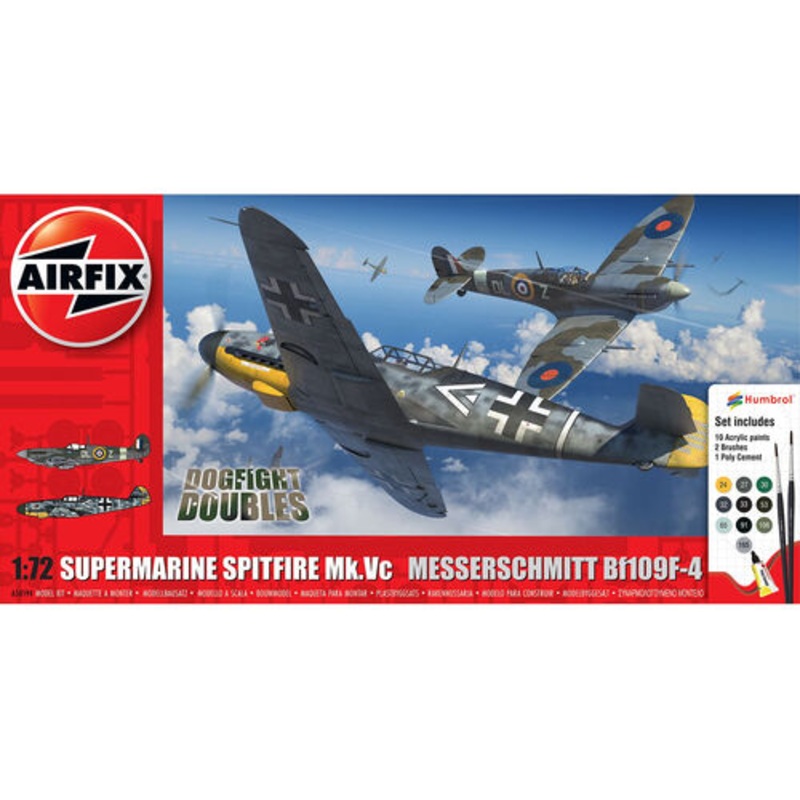 AFX Gift Set Spitfire Mk.Vc vs Bf109f - 4